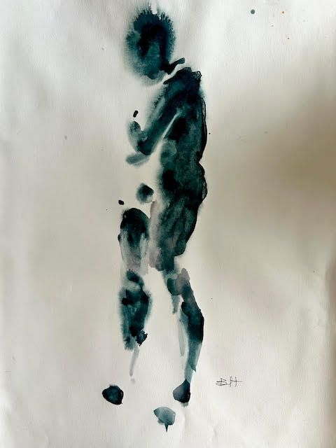 Watercolour Figure