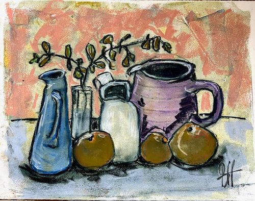 Still Life with Jugs
