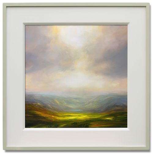 Retreating Mist Over The Valley