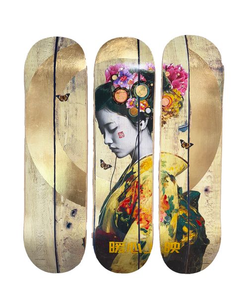 Summers Gone Skatedeck Trio
