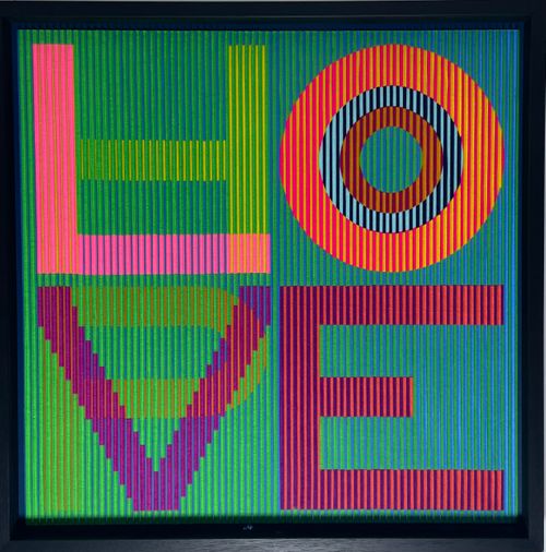 Love Hope (80 x 80 cm)