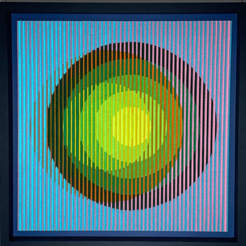 Citrus Sunrise (60 x 60 cm)