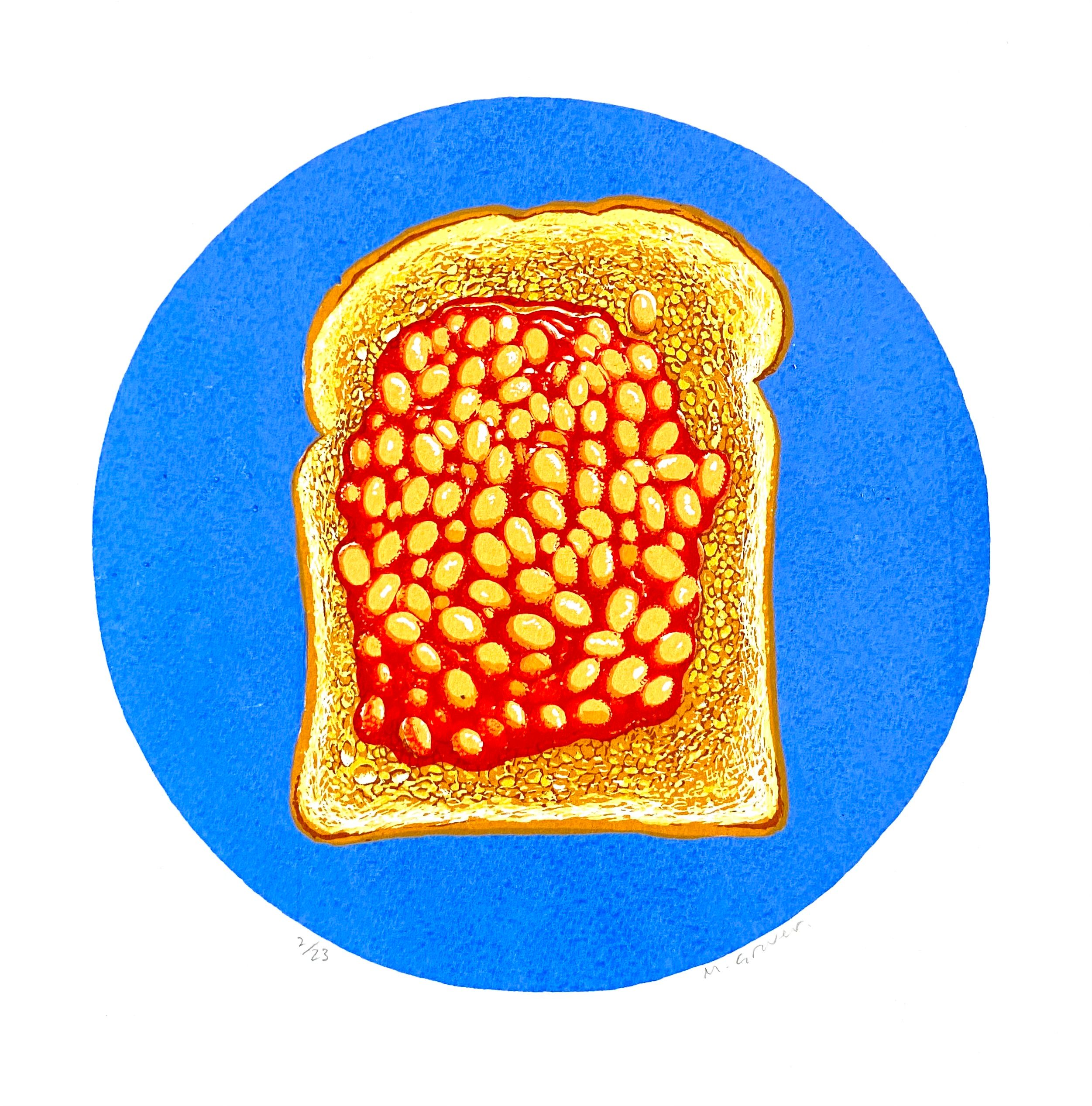 Beans on Toast (blue)