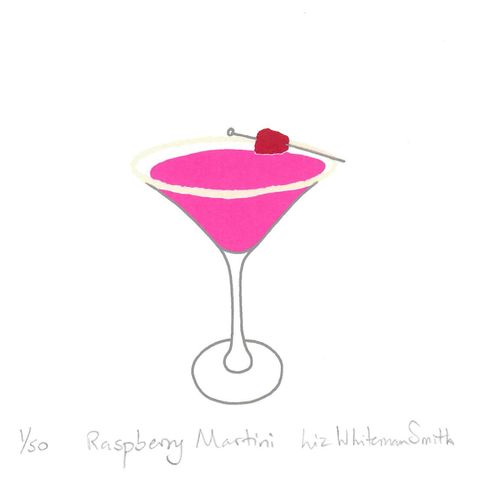 Raspberry Martini