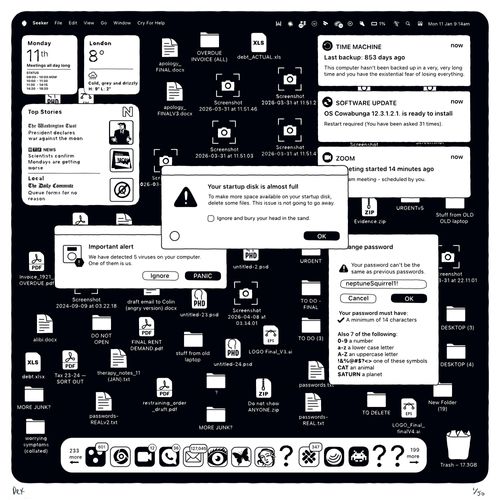Desktop Of Doom II
