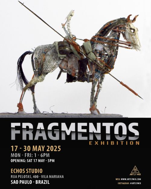 Artist Mark Gibbs exhibits in São Paulo, Brazil