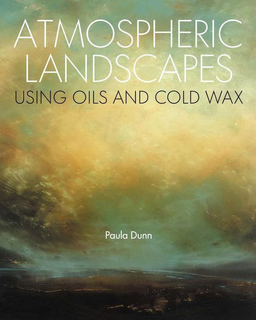 Atmospheric landscapes using oils and cold wax