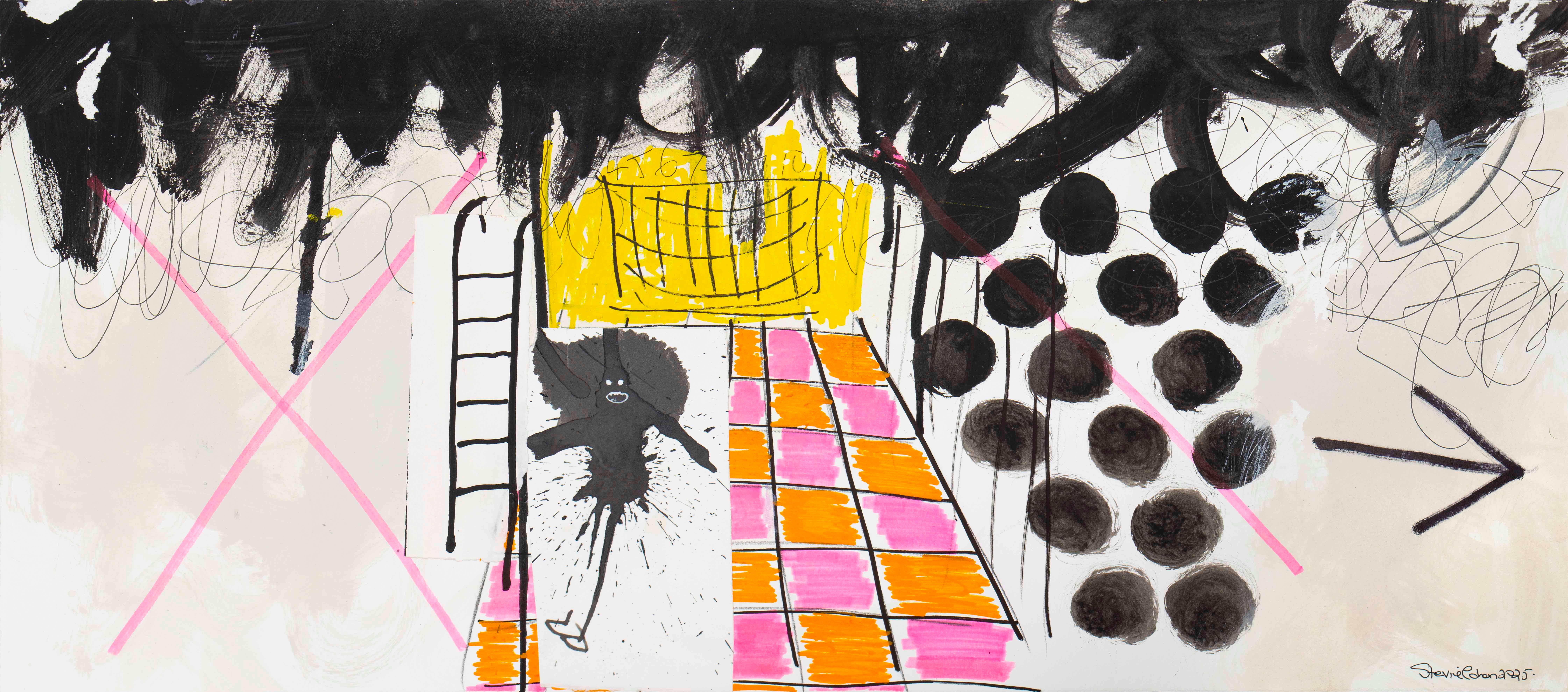 Stevie Cohen art at MASA-UK Art Gallery in Altirncham