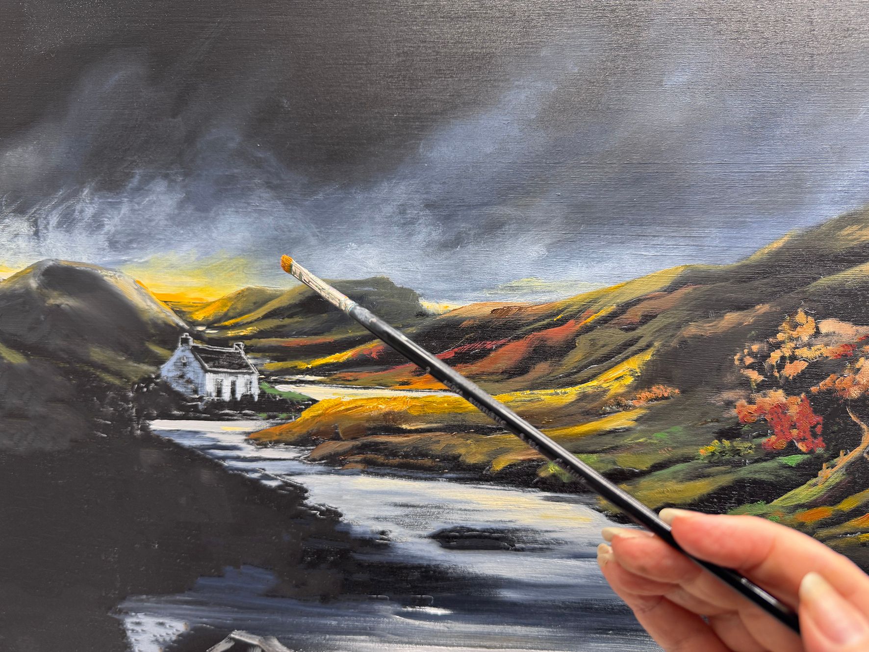 Painting in Progress