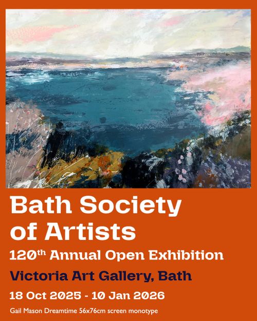 Showing at Bath Society Of Artists Victoria Art Gallery and Museum Bath 