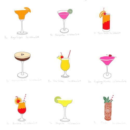 Liz is bringing her cocktail prints to Manchester