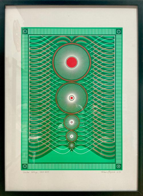 Yelena Popova - Girton College - screen print ed.40 - 1 0f 7 Artist editions SOLD