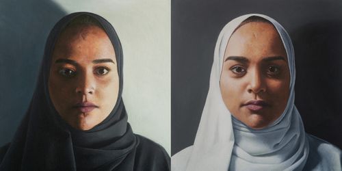Stereo (diptych)