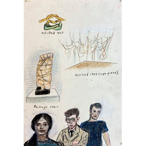 Eva Hesse, Christo, Bruce Nauman