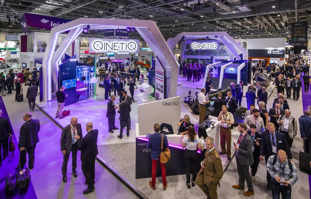 Qinetiq Dsei 2021 Powering Progress Defining Your Future