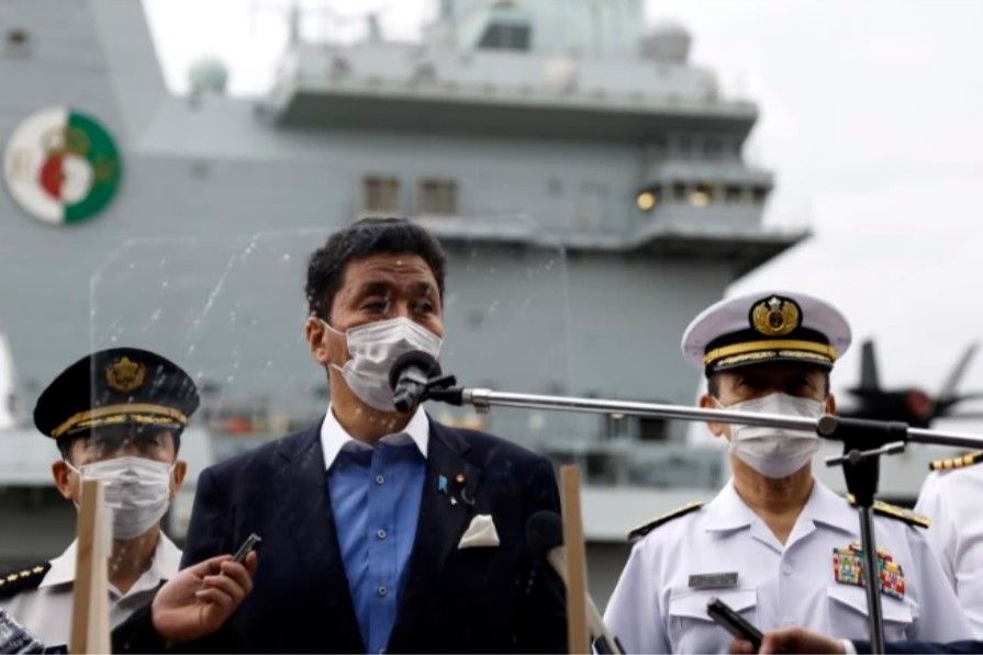 U.K. carrier commander: Japan visit underscores partnership