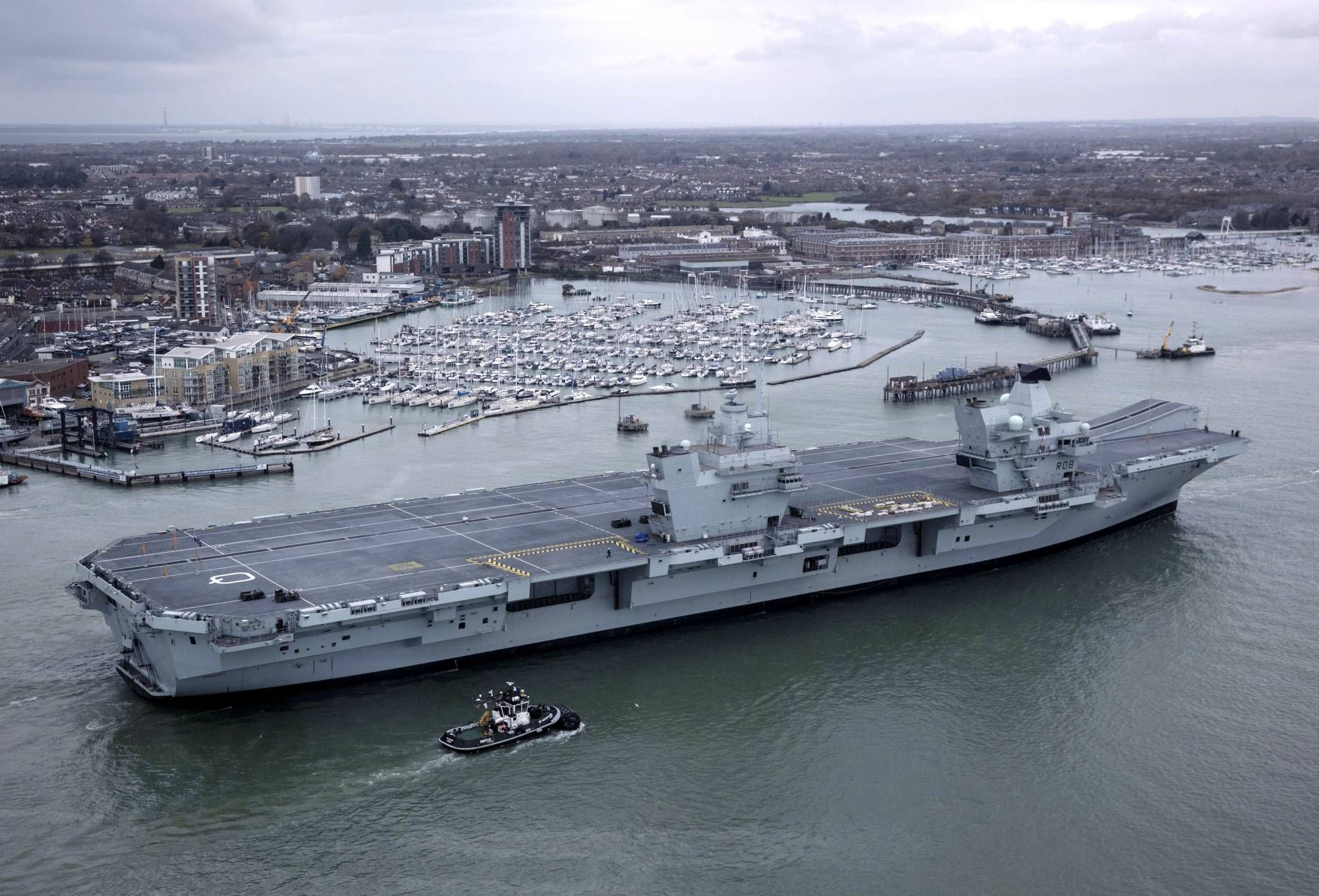 Japan hails U.K. plan to send aircraft carrier group to Asia