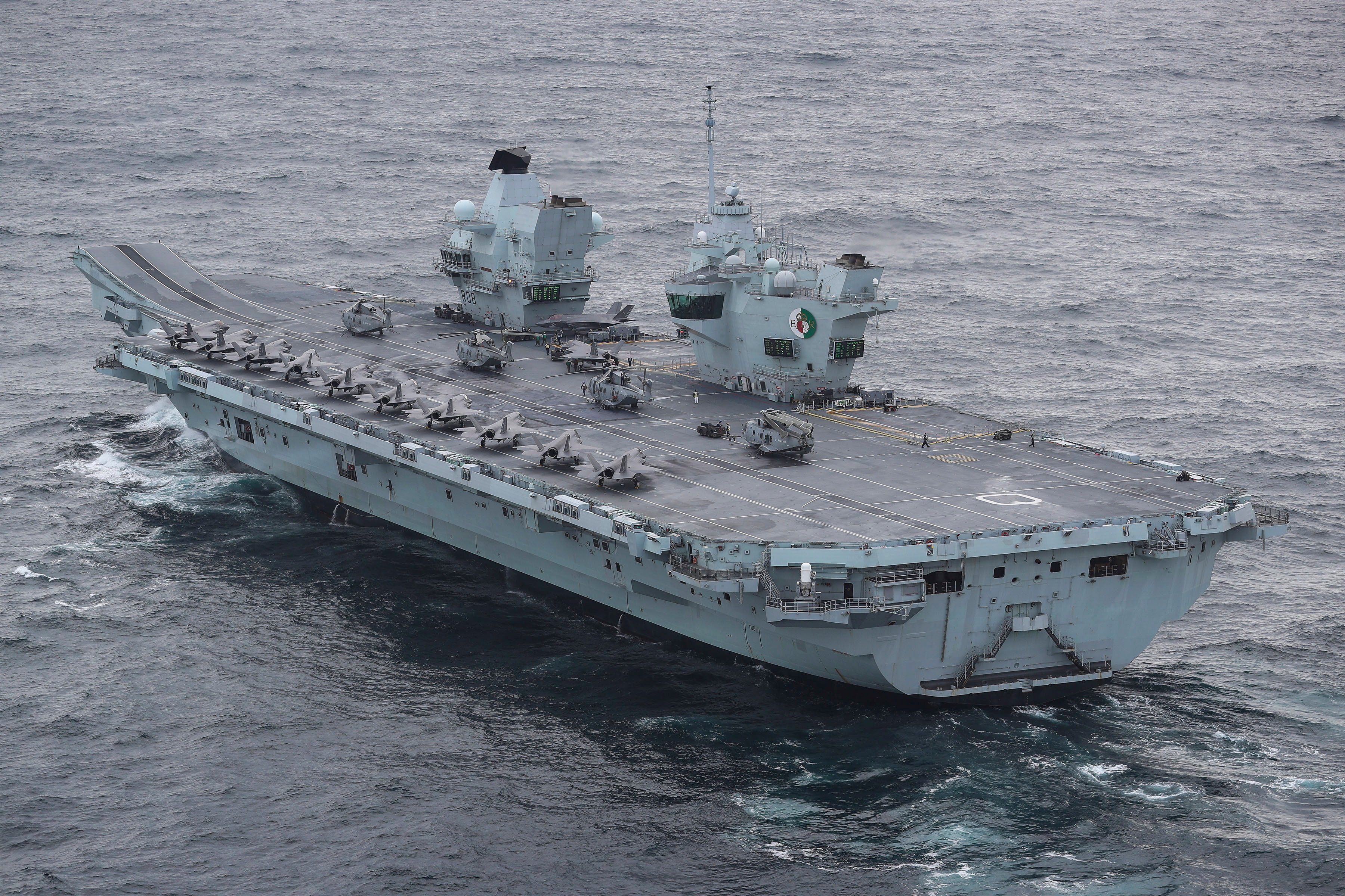 Carrier HMS Queen Elizabeth Will Drill with Japanese in Pacific During Deployment (USNI News)