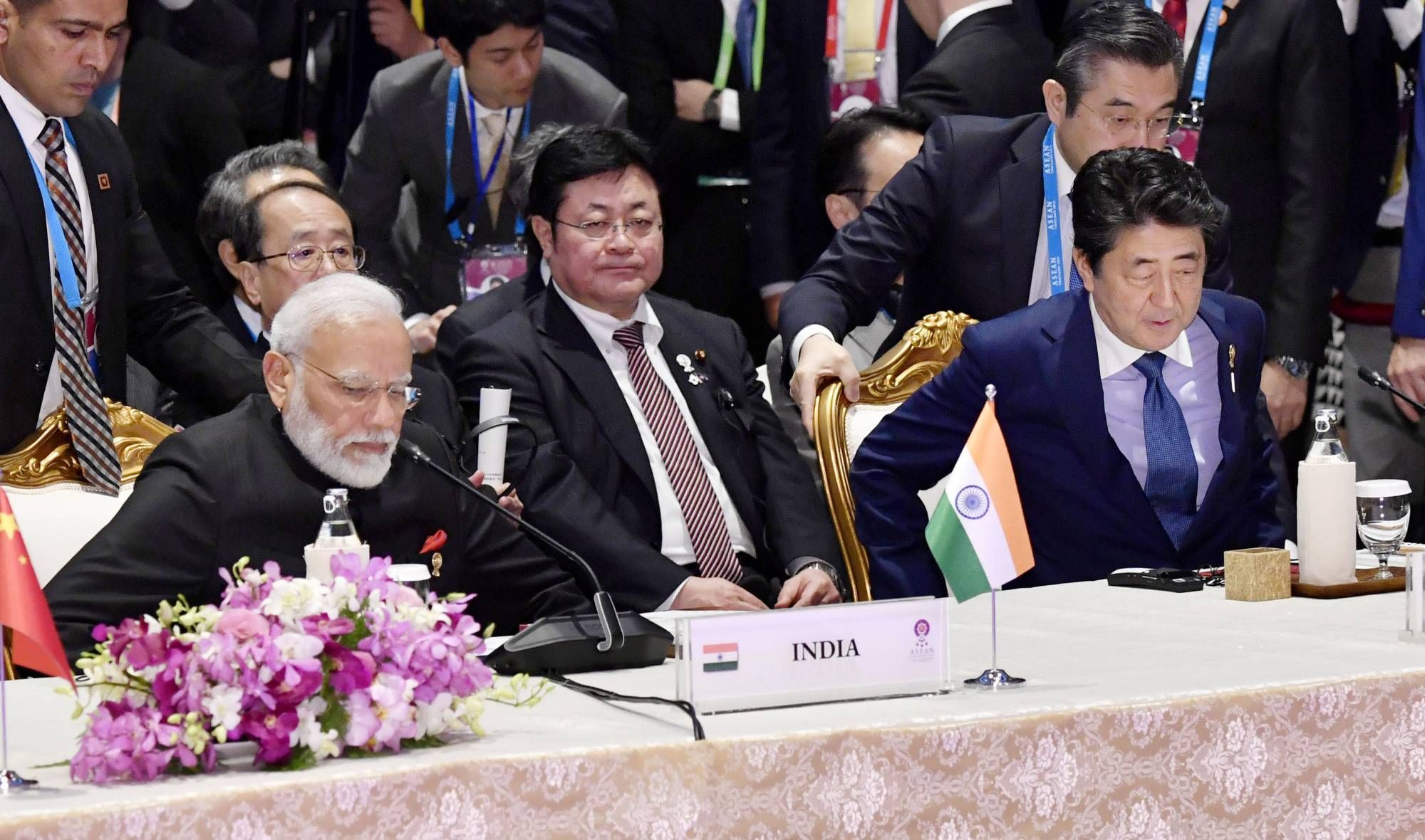 Japan and India sign military supply-sharing pact