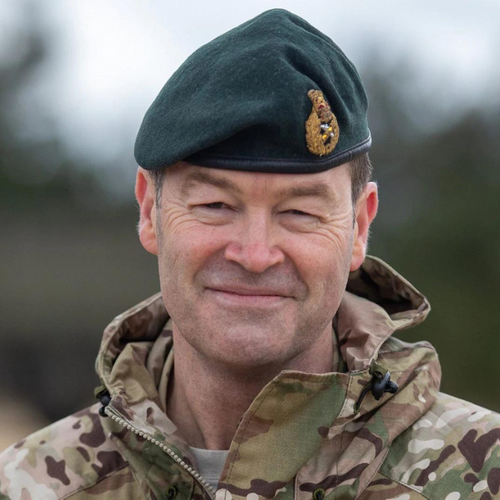 General Sir Patrick Sanders, Chief of the General Staff, British Army