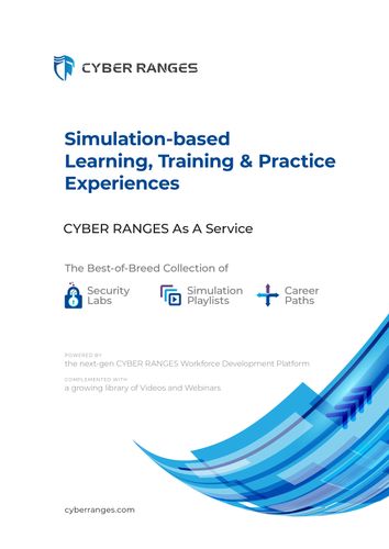 CYBER RANGES Subscriptions Brochure