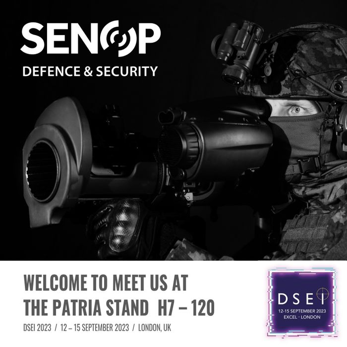 Leading the way: Senop will be showcasing its enhanced night vision systems and displaying the powerful AFCD TI at the DSEI 2023