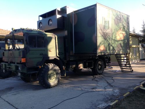 Mobile Military Shelter Trucks