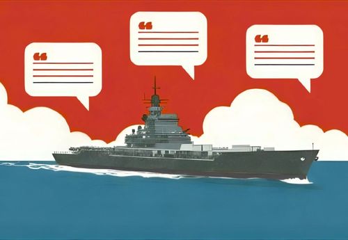 The Royal Navy sails through China’s information domain