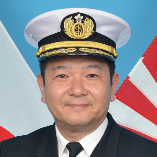 Speaker profile image for 吉岡 猛  海将補 (Rear Admiral Takeshi YOSHIOKA)