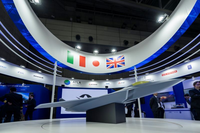 GCAP stand at DSEI Japan 2023