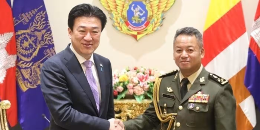 JAPAN-CAMBODIA BOOST DEFENCE COOPERATION