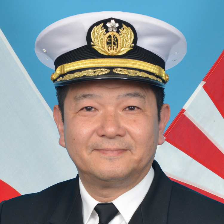 Speaker image for 吉岡 猛  海将補 (Rear Admiral Takeshi YOSHIOKA)