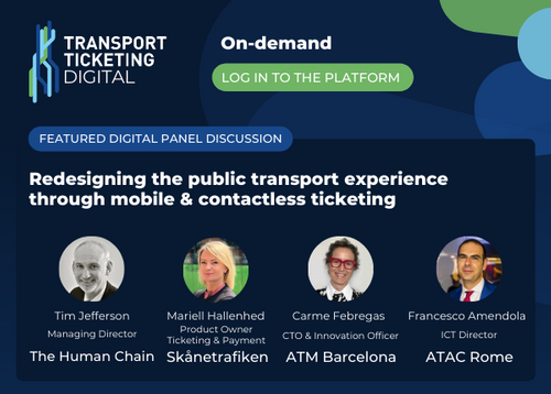 Panel Discussion: Redesigning the public transport experience through mobile & contactless ticketing