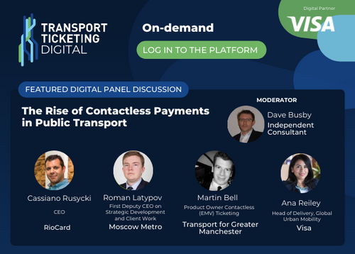 Panel discussion: The Rise of Contactless Payments in Public Transport