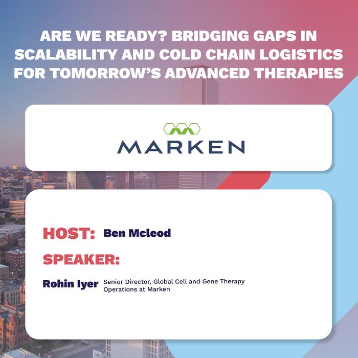 Bridging Gaps in Scalability and Cold Chain Logistics for Tomorrow’s Advanced Therapies