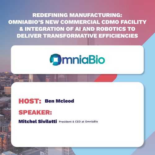Redefining Manufacturing: OmniaBio’s New Commercial CDMO Facility