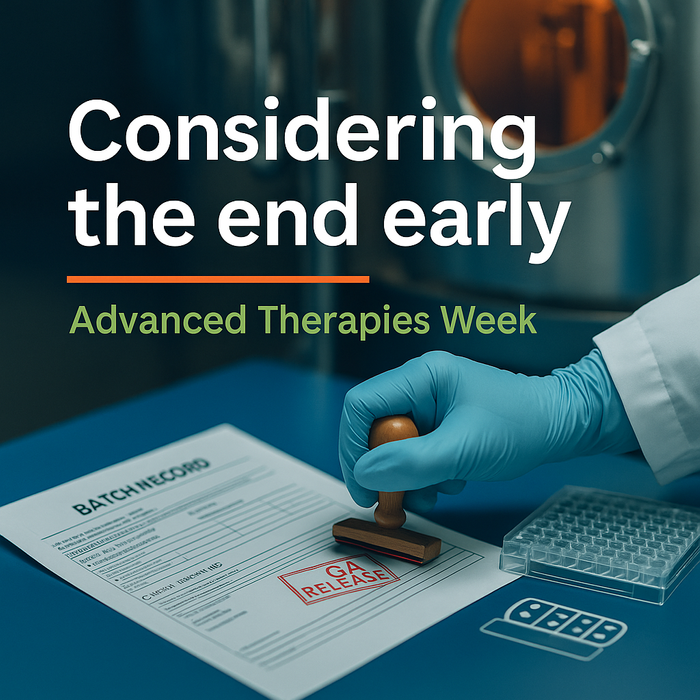 Advanced Therapies Week 2025: Considering the End Early