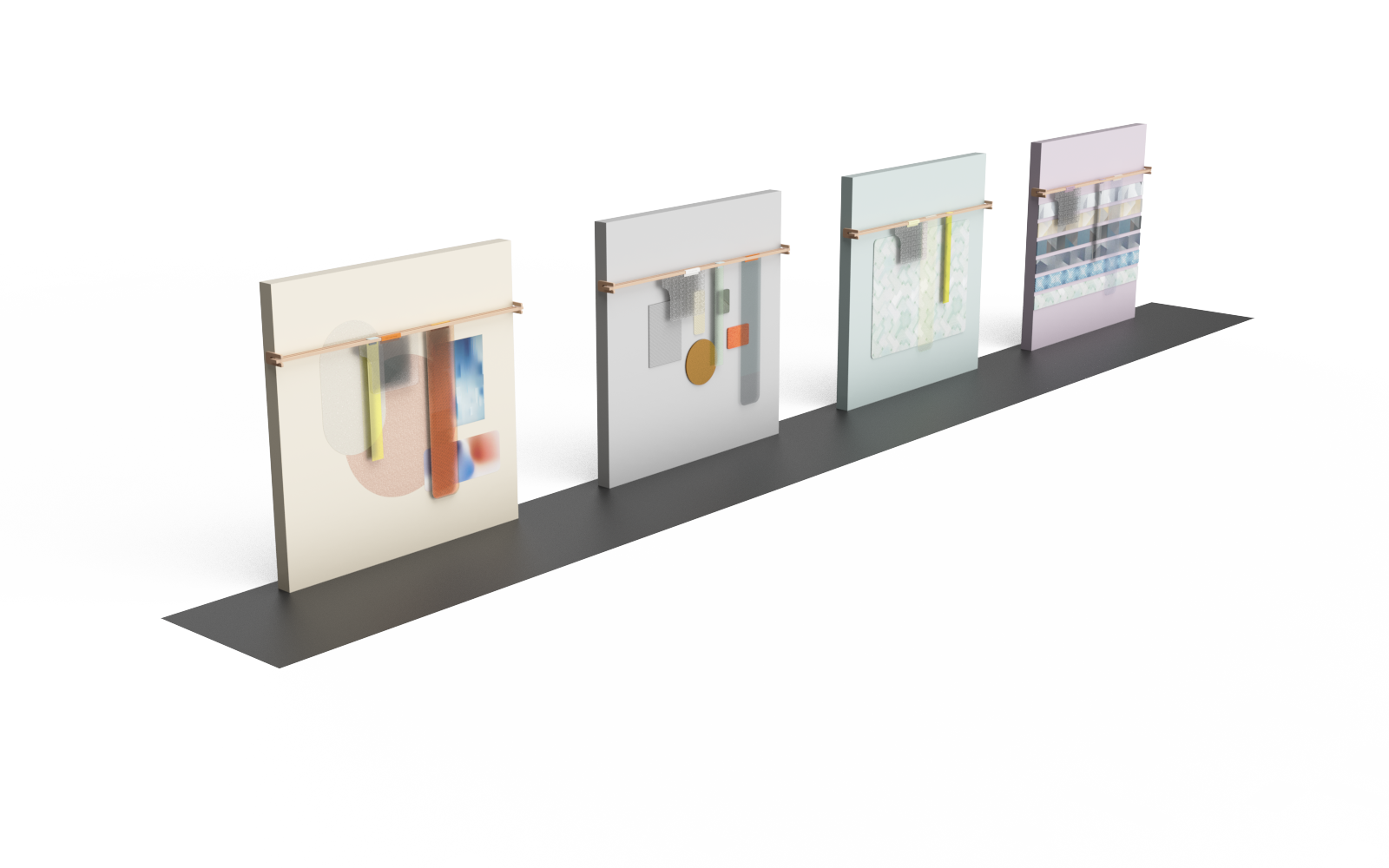 Materials First部分材料效果图