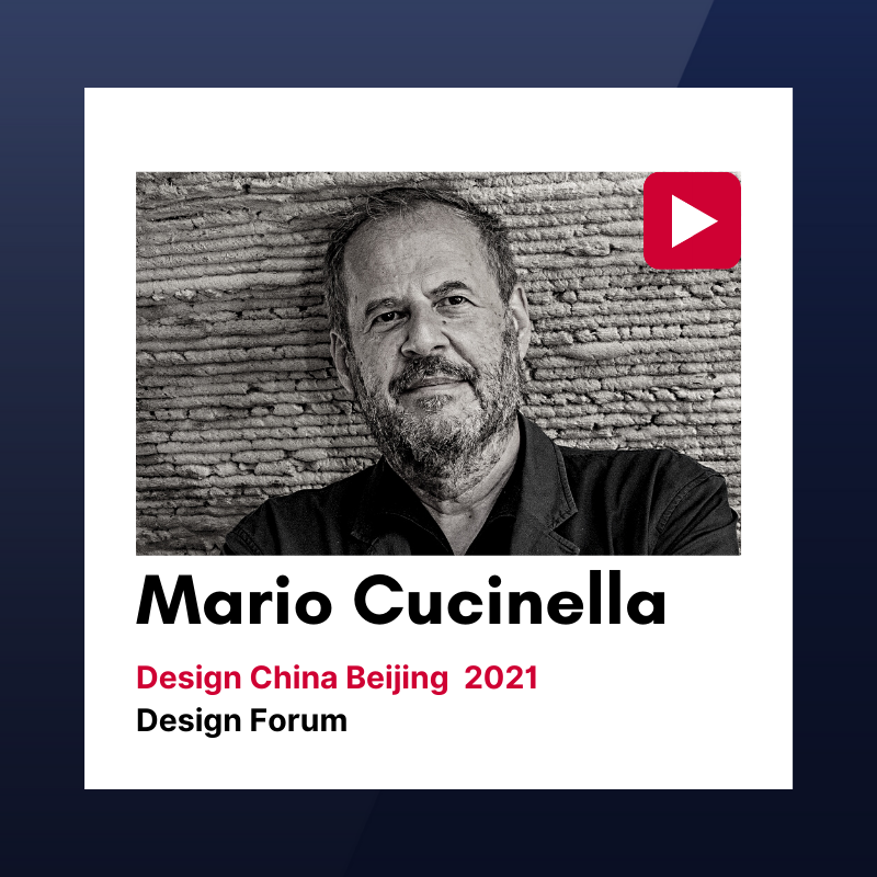 Design China Beijing 2021 Forum Talks: Mario Cucinella