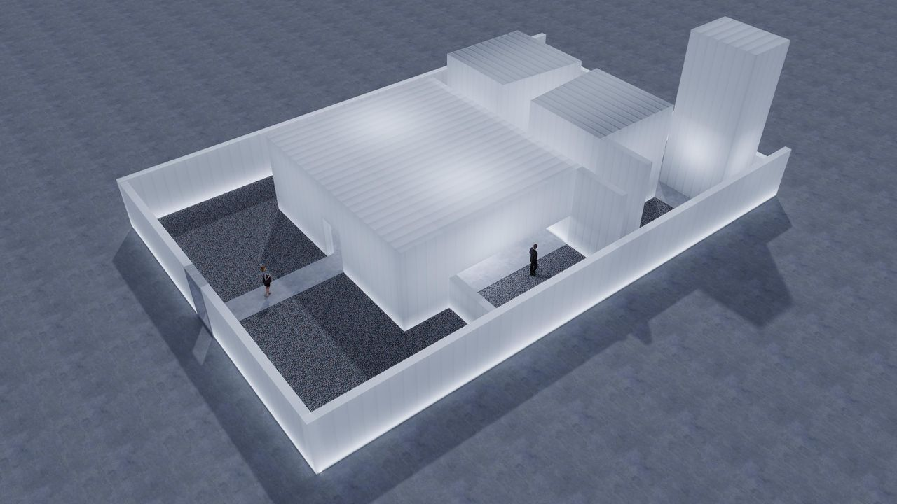 A Courtyard in the City Feature