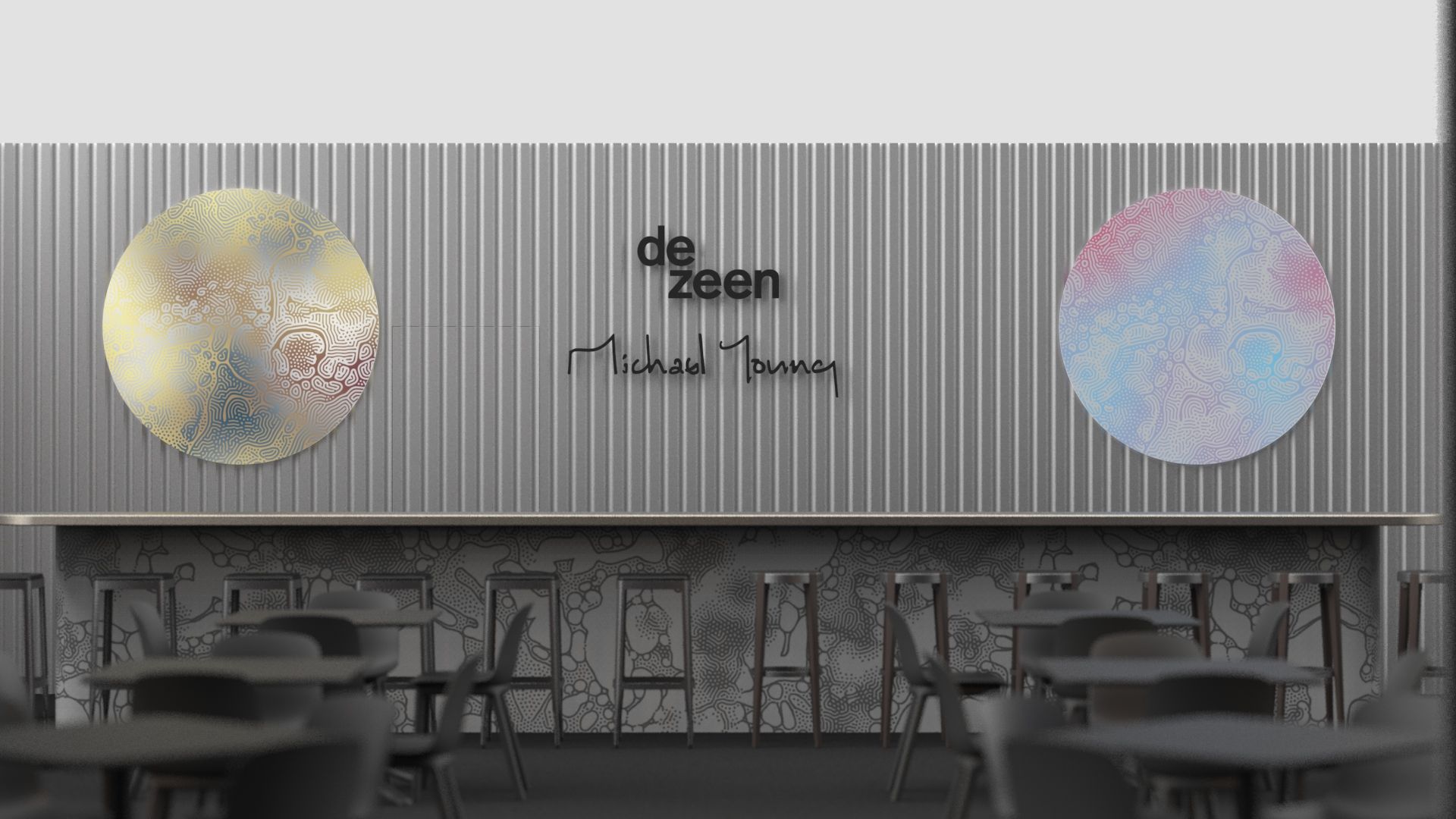 Dezeen presents cafe bar designed by Michael Young at Design Shanghai