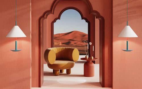 Maison Dada returns to Design Shanghai with new collections, presenting a vibrant Moroccan style living-space