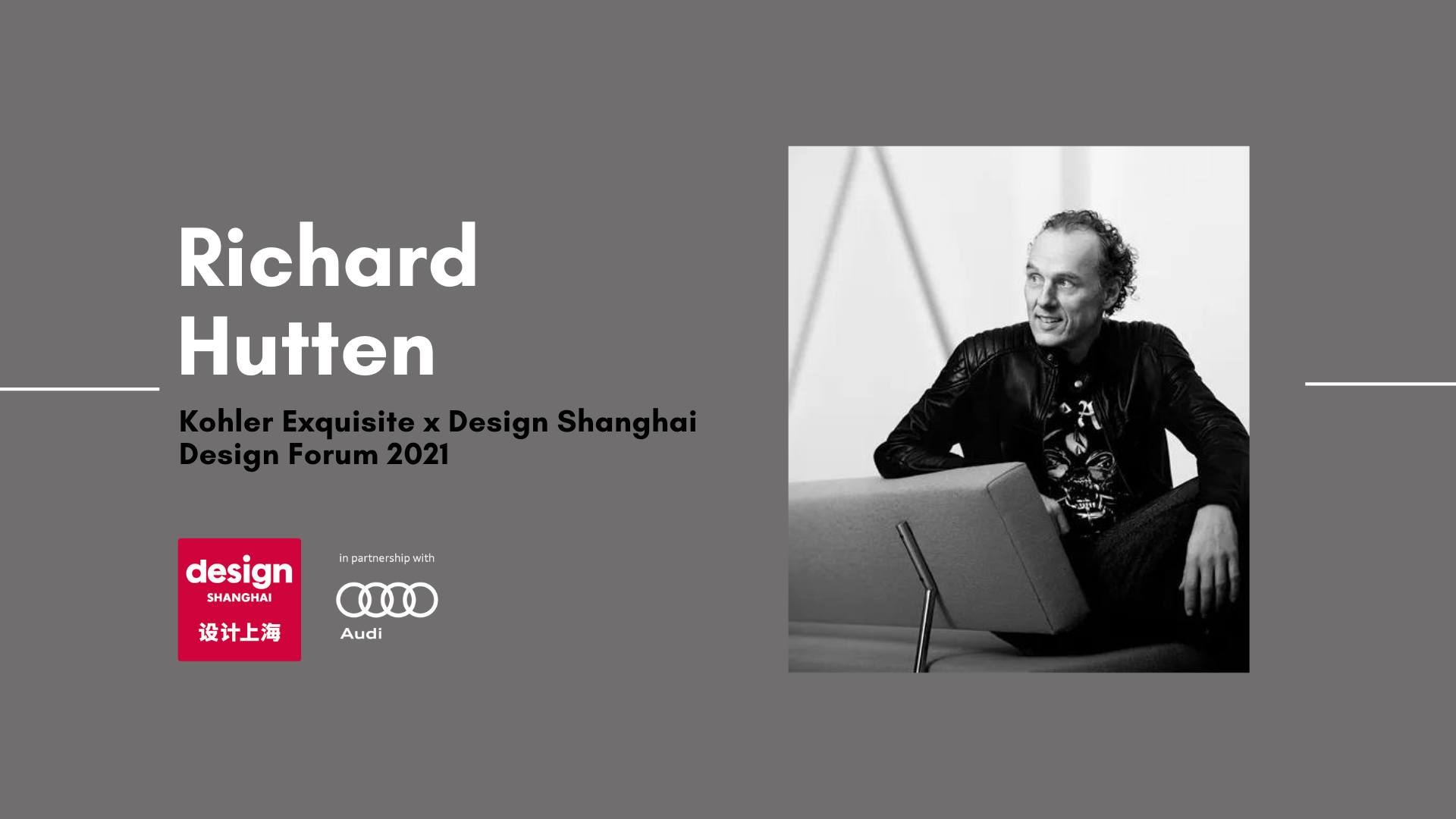 Design Shanghai 2021 Forum Video - RICHARD HUTTEN: NO SIGN