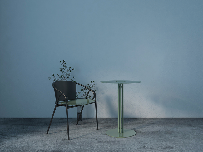Lily Table by Massimo Cappella