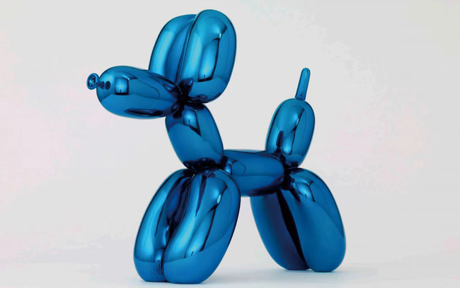 BALLOON DOG (BLUE) by Jeff Koons