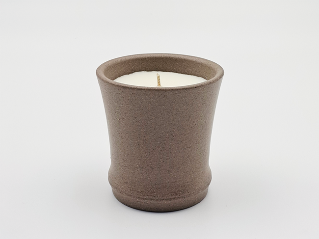 Purple Clay Scented Candle by FUNI DING
