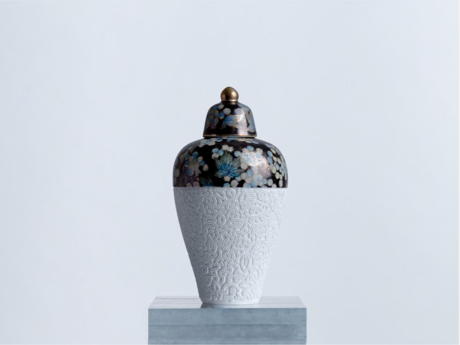 Hans Tan’s porcelain vessels, ‘Sarong Party’