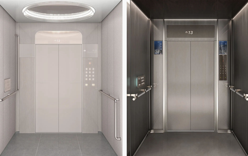 由韩国现代与Chris Lefteri Design联合推出的电梯设计