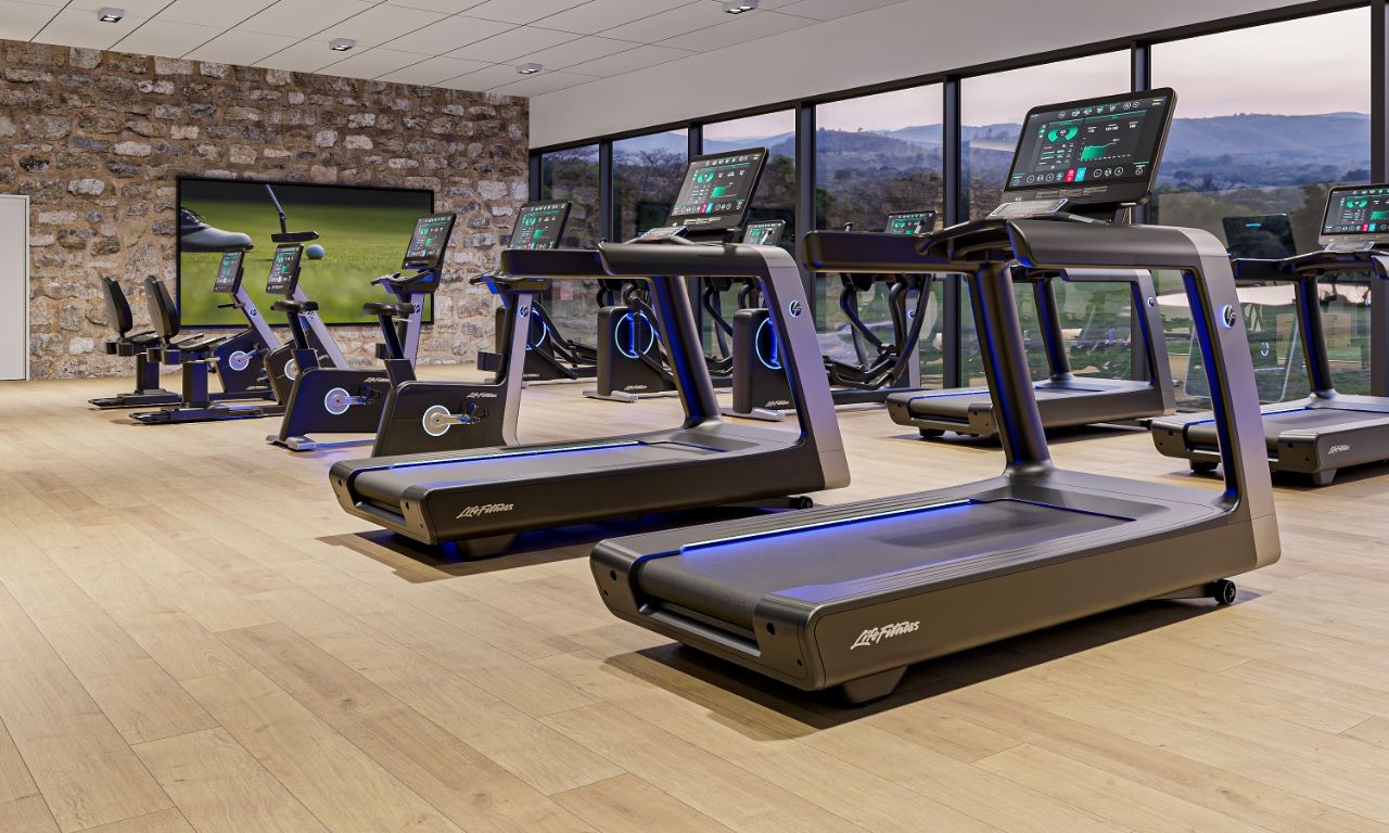 The SYMBIO RUNNER treadmill