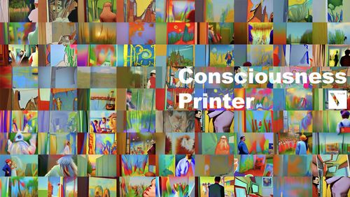 特邀互动装置Conscious Printer 化形